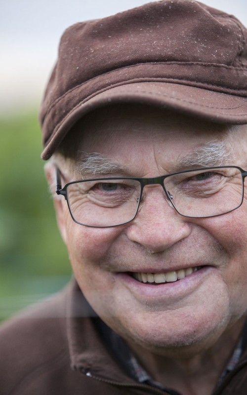 portrait d'un vigneron en Alsace